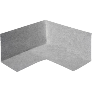 44u Vnitřní roh k Těsnícímu pásu – netkaná textilie 135mm x 135mm